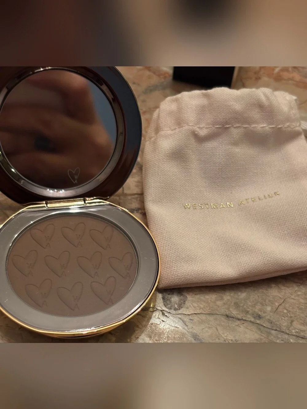 Westman Atelier Beauty Butter Matte Powder Bronzer BEAU SOLEIL/deep rich brown.